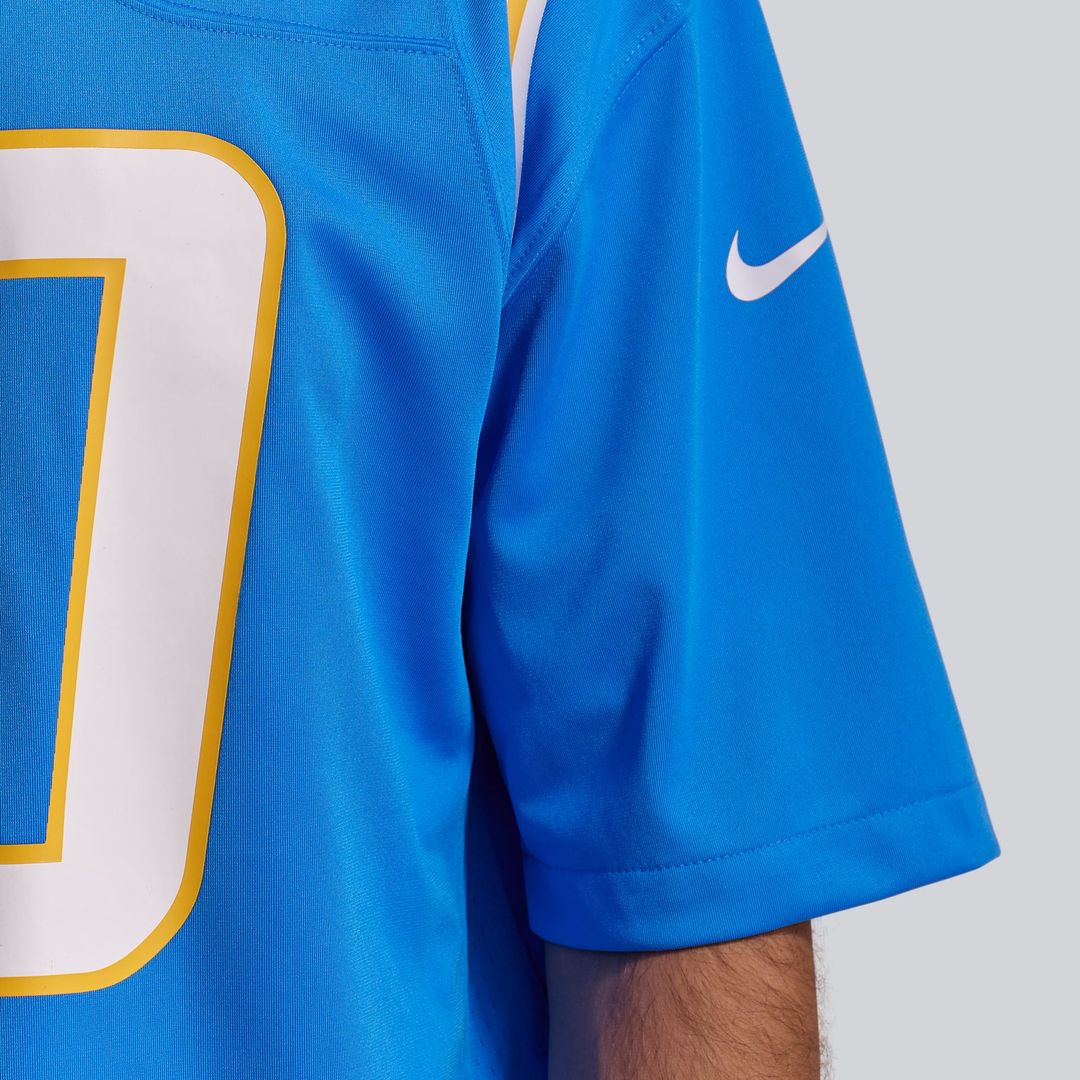 Los Angeles Chargers Justin Herbert Nike Alternate Charger Power Game Player Jersey - Gold