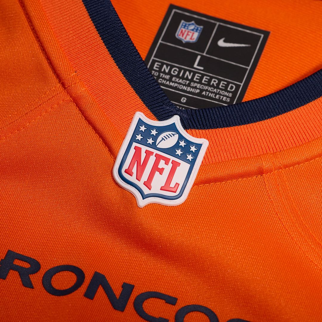 Denver Broncos Jordan Jackson Nike Team Game Jersey - Orange