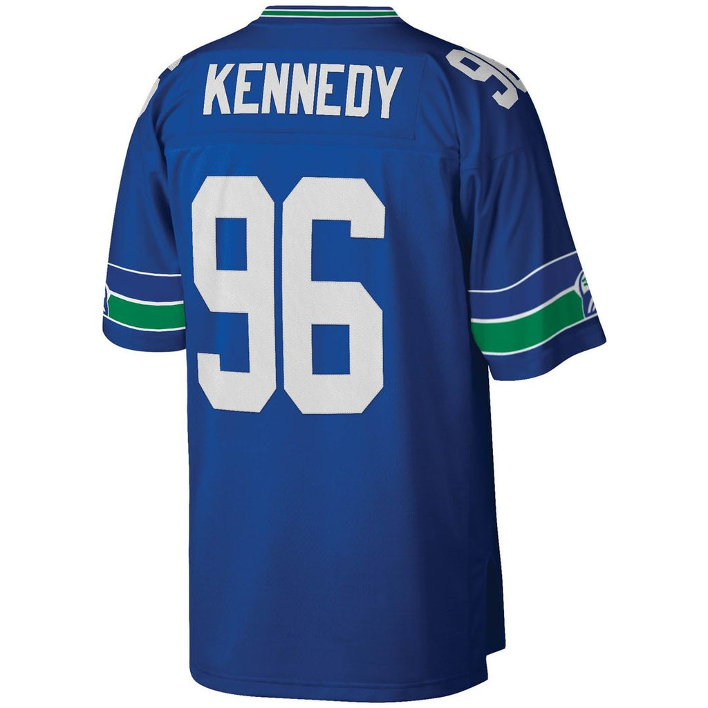 Seattle Seahawks Cortez Kennedy Mitchell & Ness Legacy Replica Jersey - Royal