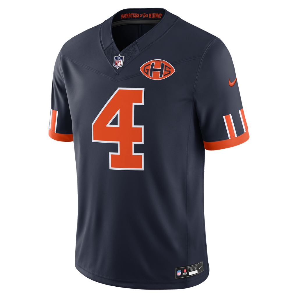 Chicago Bears D'Andre Swift Nike 2026 Rivalries Collection Game Jersey - Navy