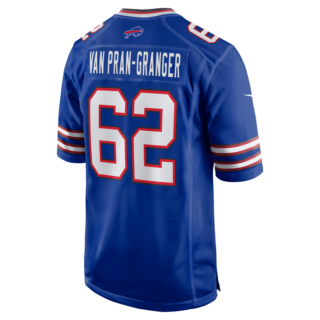 Buffalo Bills Sedrick Van Pran-Granger Nike Game Jersey - Royal