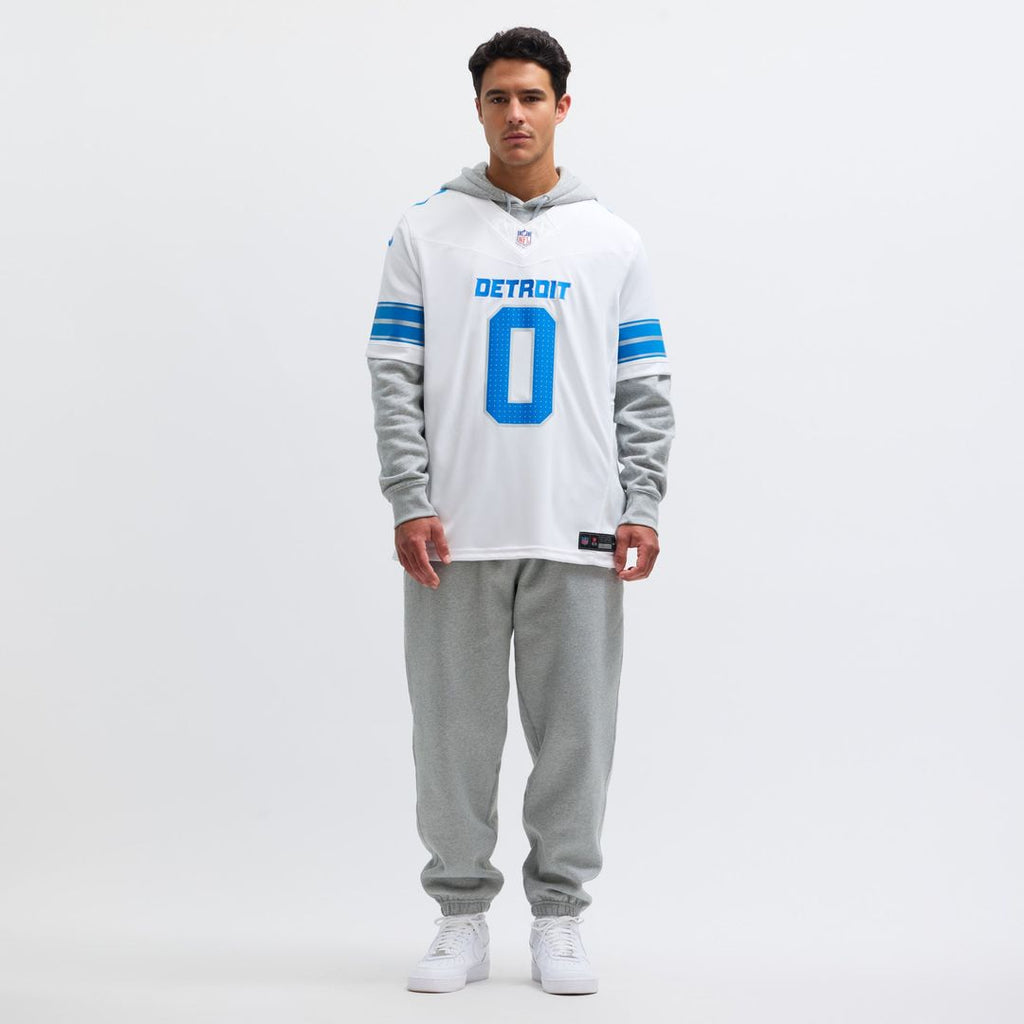 Detroit Lions Jahmyr Gibbs Nike 2nd Alternate Vapor F.U.S.E. Limited Jersey - Black