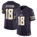 Minnesota Vikings Justin Jefferson Nike 2026 Rivalries Collection Stitched Limited Jersey - Purple