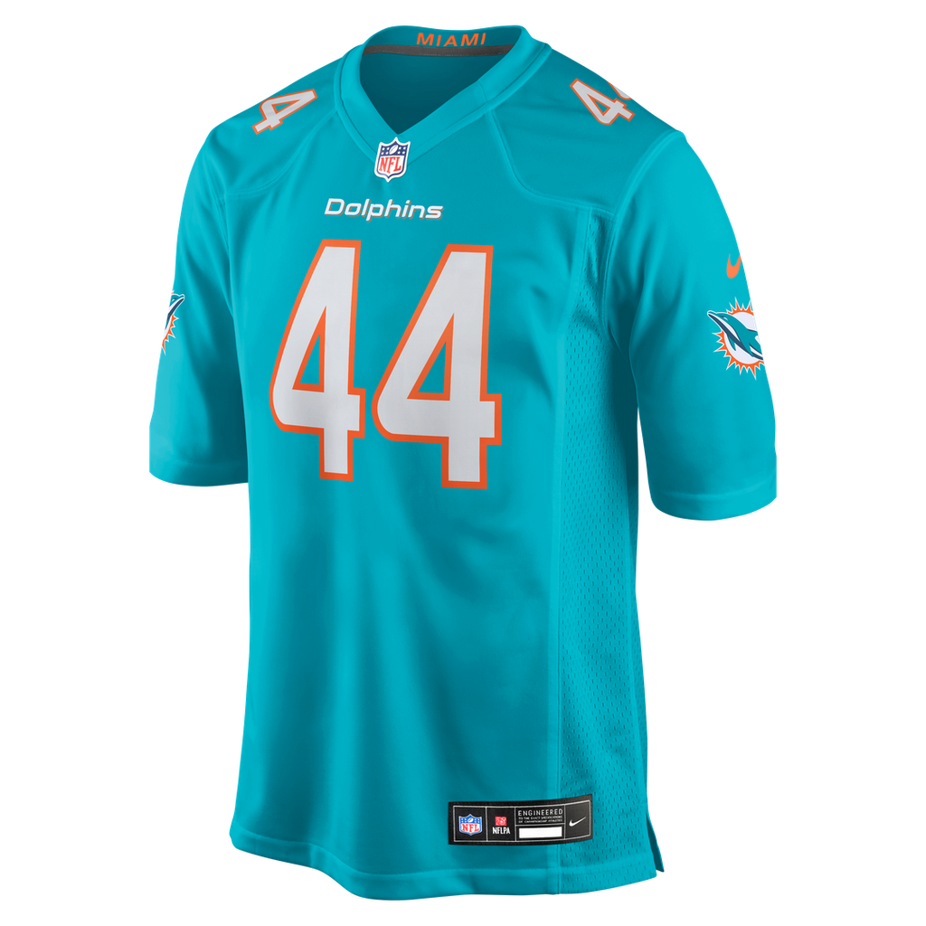 Miami Dolphins Chop Robinson Nike Game Jersey - Aqua
