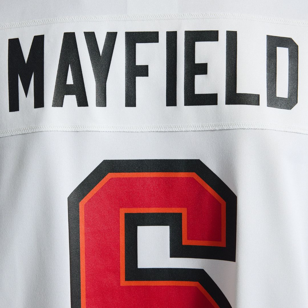 Tampa Bay Buccaneers Baker Mayfield Nike Away Game Jersey - White