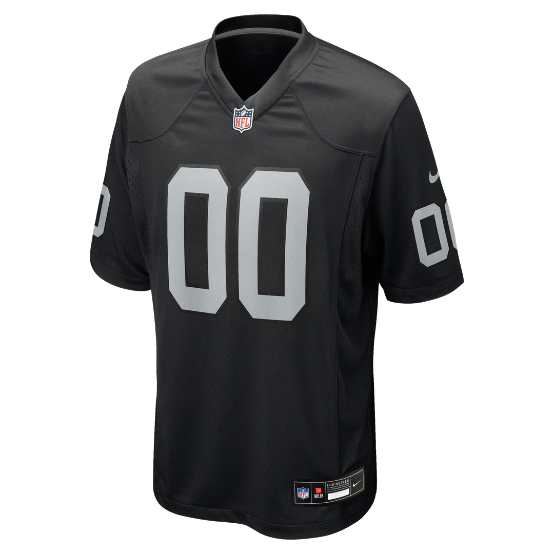 Las Vegas Raiders Jim Otto Nike Game Retired Player Jersey - Black