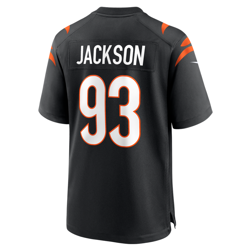 Cincinnati Bengals McKinnley Jackson Nike Game Jersey - Black