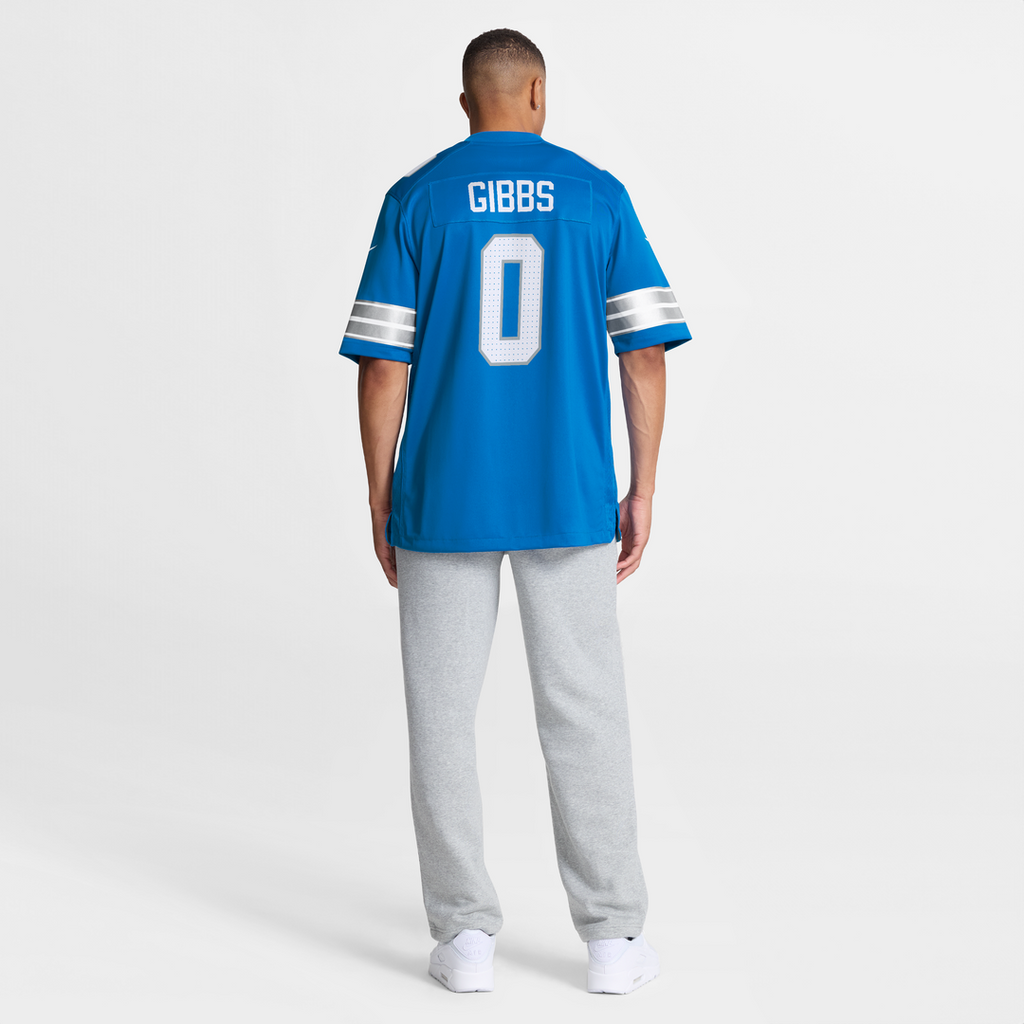 Detroit Lions Jahmyr Gibbs Nike Game Player Jersey - White