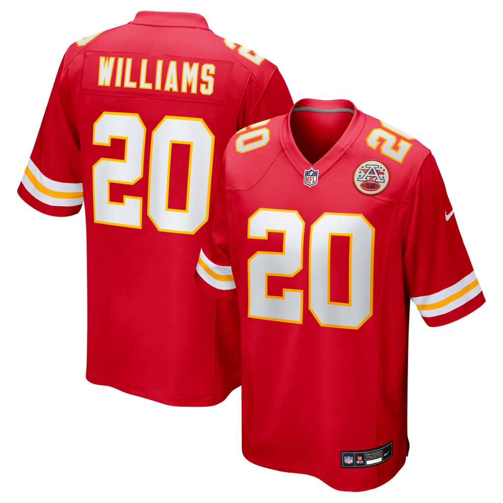 Kansas City Chiefs Nohl Williams Nike Team Game Jersey - Red
