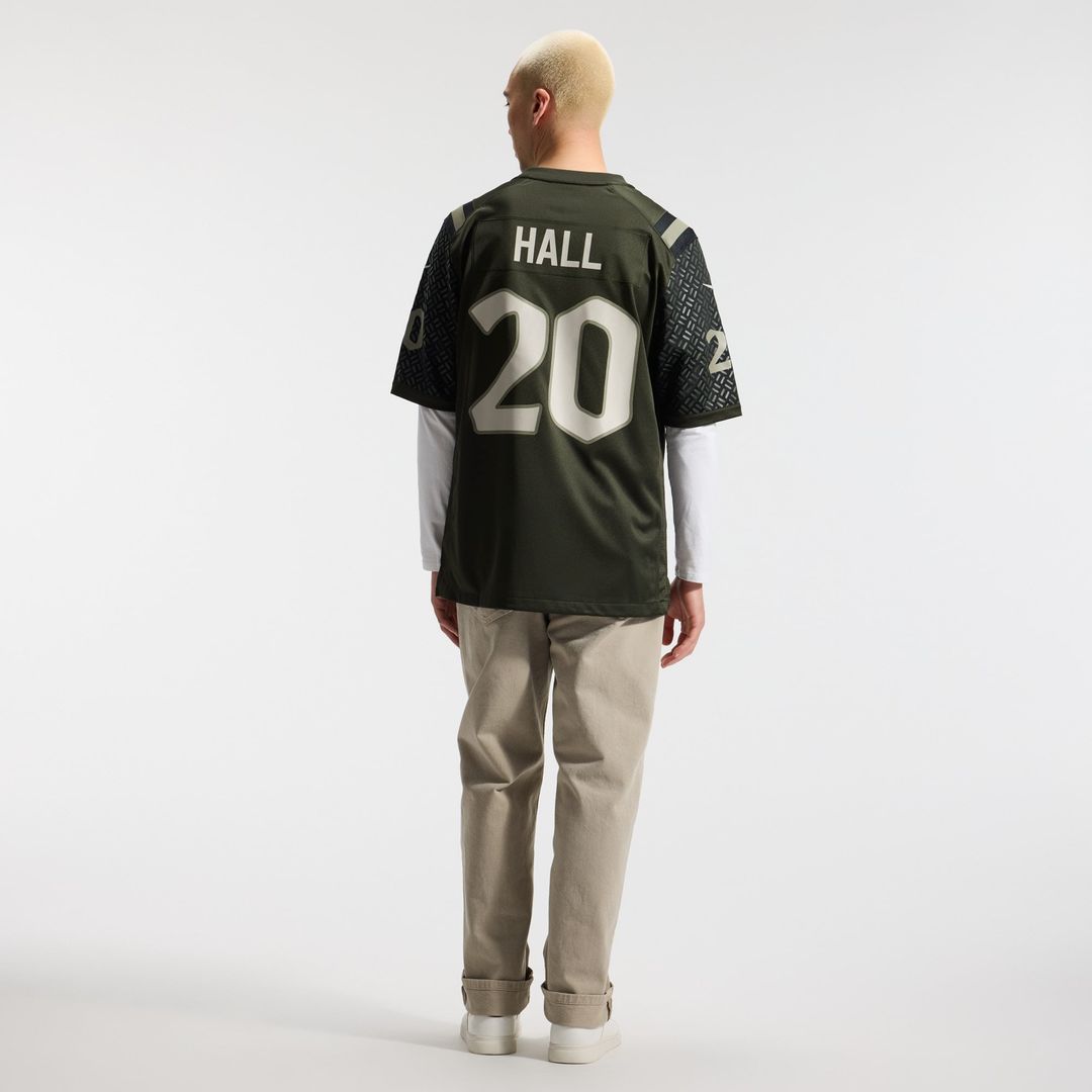 New York Jets Breece Hall Nike Rivalries Collection Game Jersey - Green