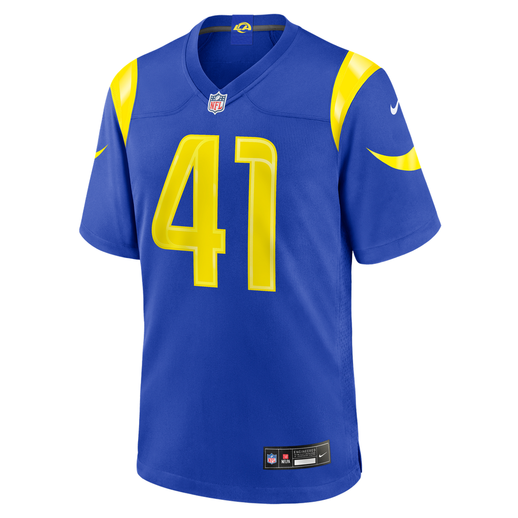 Los Angeles Rams Zech McPhearson Nike Team Game Jersey - Royal
