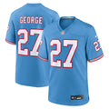 Tennessee Titans Eddie George Nike Retired Player Alternate Game Jersey - Light Blue