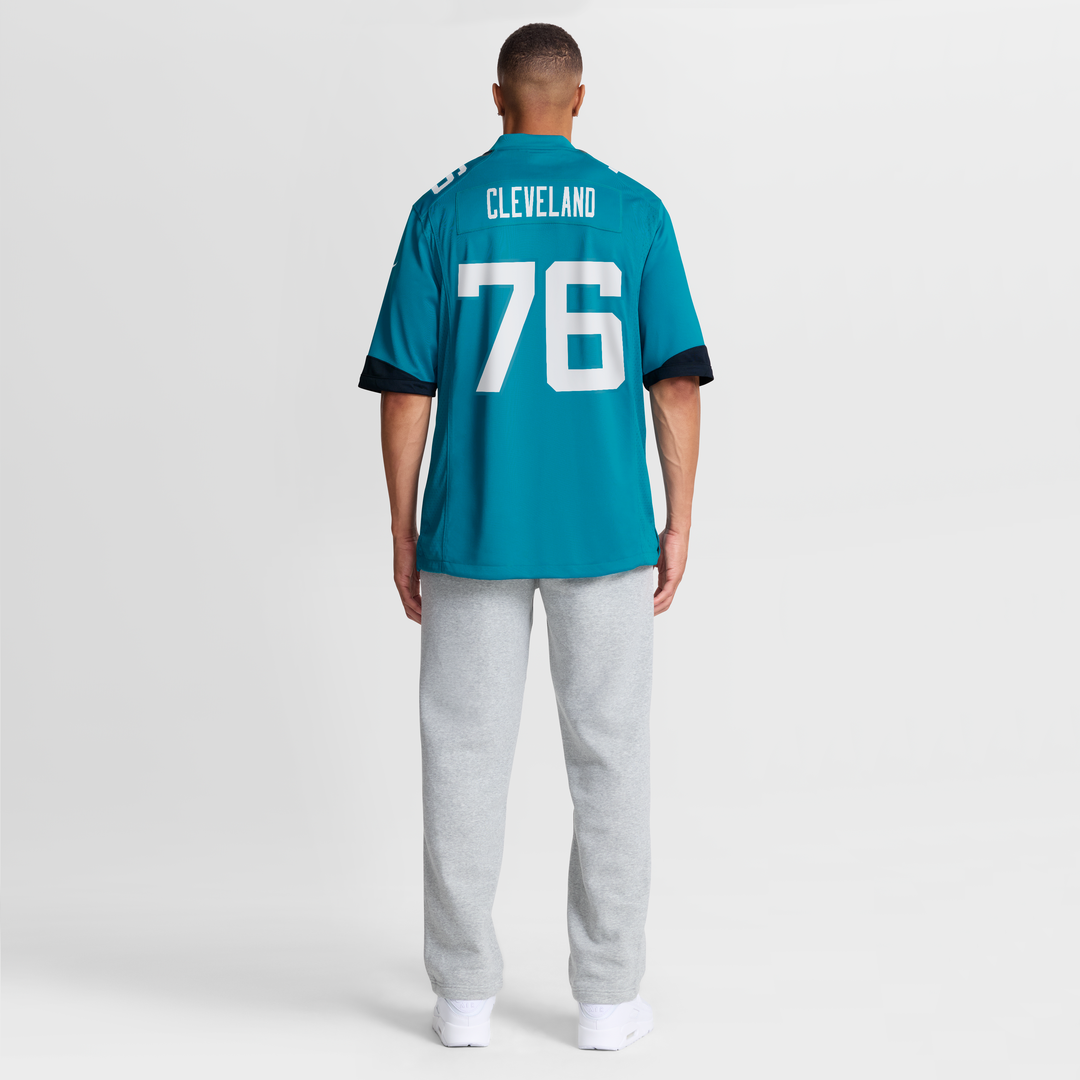 Jacksonville Jaguars Ezra Cleveland Nike Game Jersey - Teal