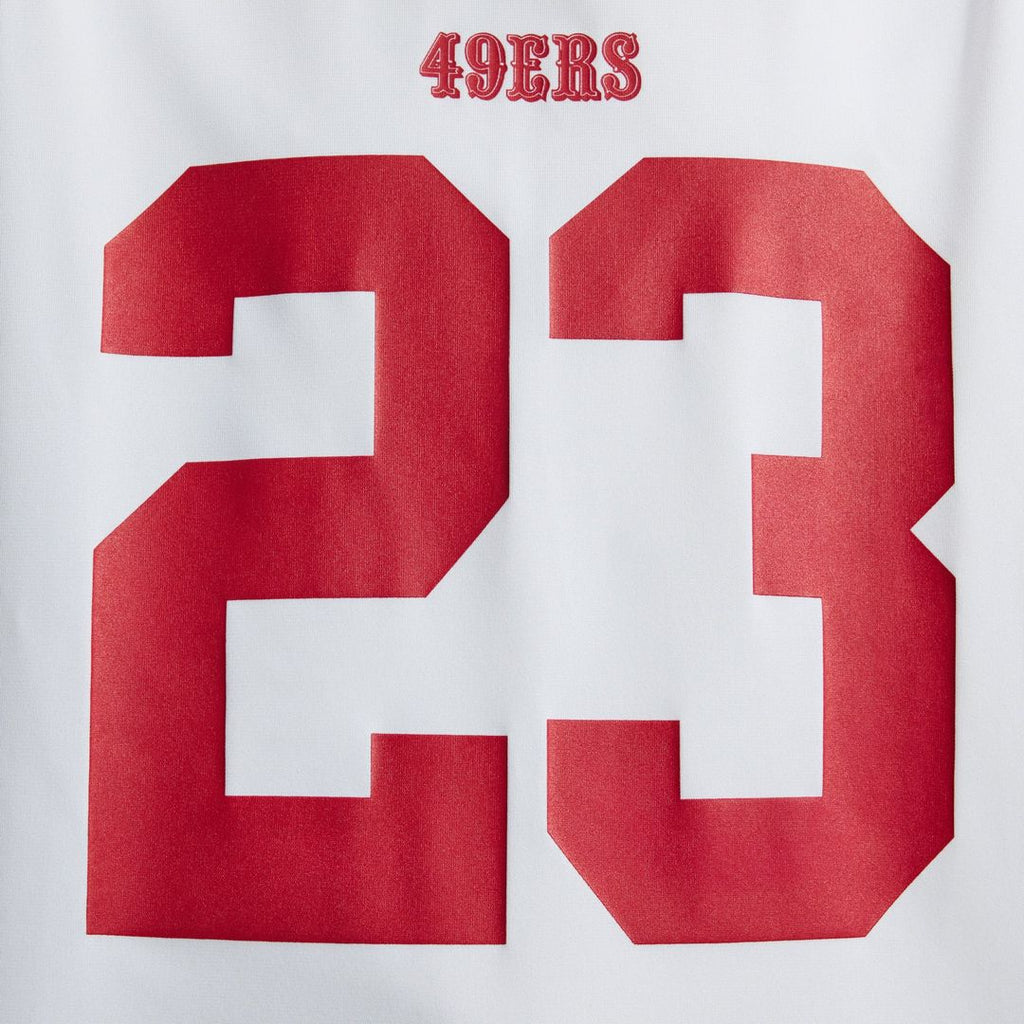 San Francisco 49ers Christian McCaffrey Nike Game Player Jersey - White