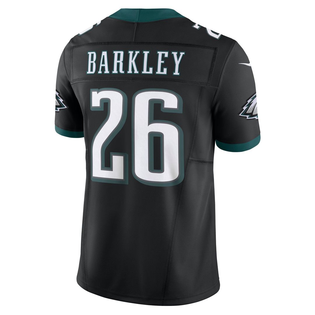 Philadelphia Eagles Saquon Barkley Nike Vapor F.U.S.E. Limited Jersey - Midnight Green