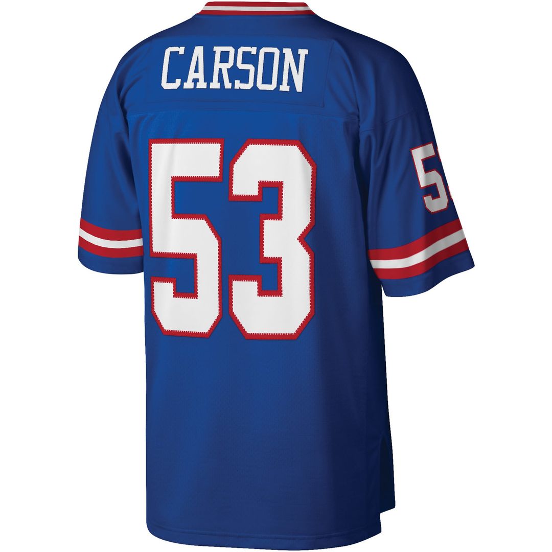 New York Giants Harry Carson Mitchell & Ness Legacy Replica Jersey - Royal