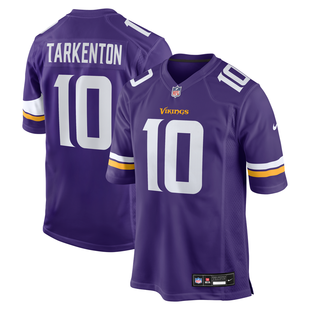 Minnesota Vikings Fran Tarkenton Nike Game Retired Player Jersey - Purple