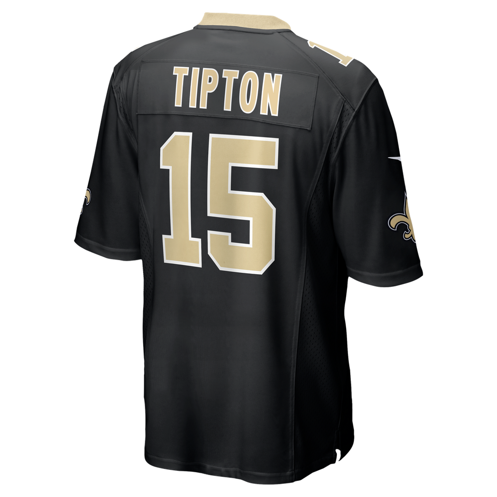 New Orleans Saints Mason Tipton Nike Team Game Jersey - Black