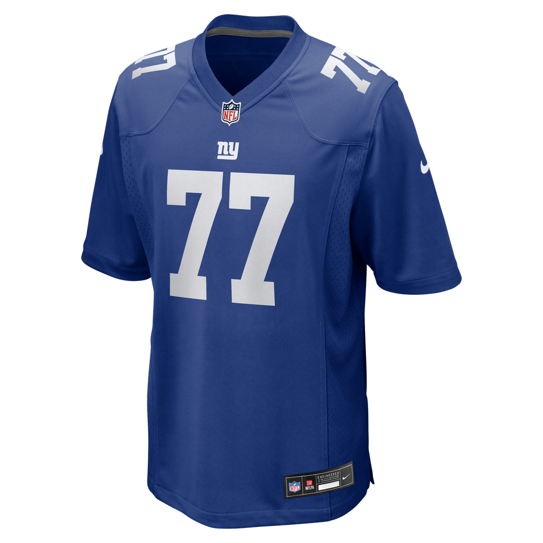 New York Giants Daniel Faalele Nike Team Game Jersey - Royal
