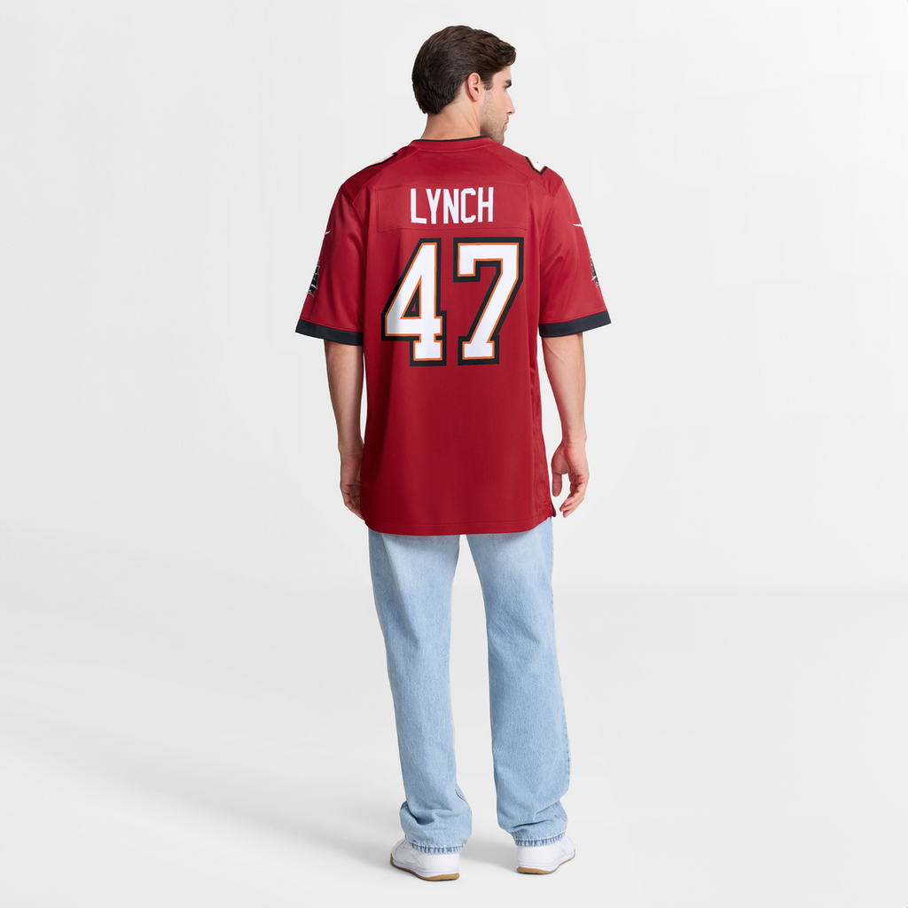 Tampa Bay Buccaneers John Lynch Nike Game Retired Player Jersey - Red