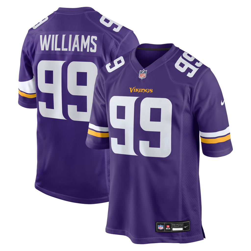Minnesota Vikings Elijah Williams Nike Team Game Jersey - Purple
