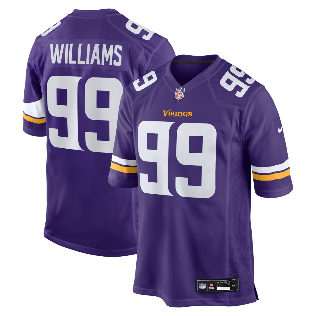 Minnesota Vikings Elijah Williams Nike Team Game Jersey - Purple