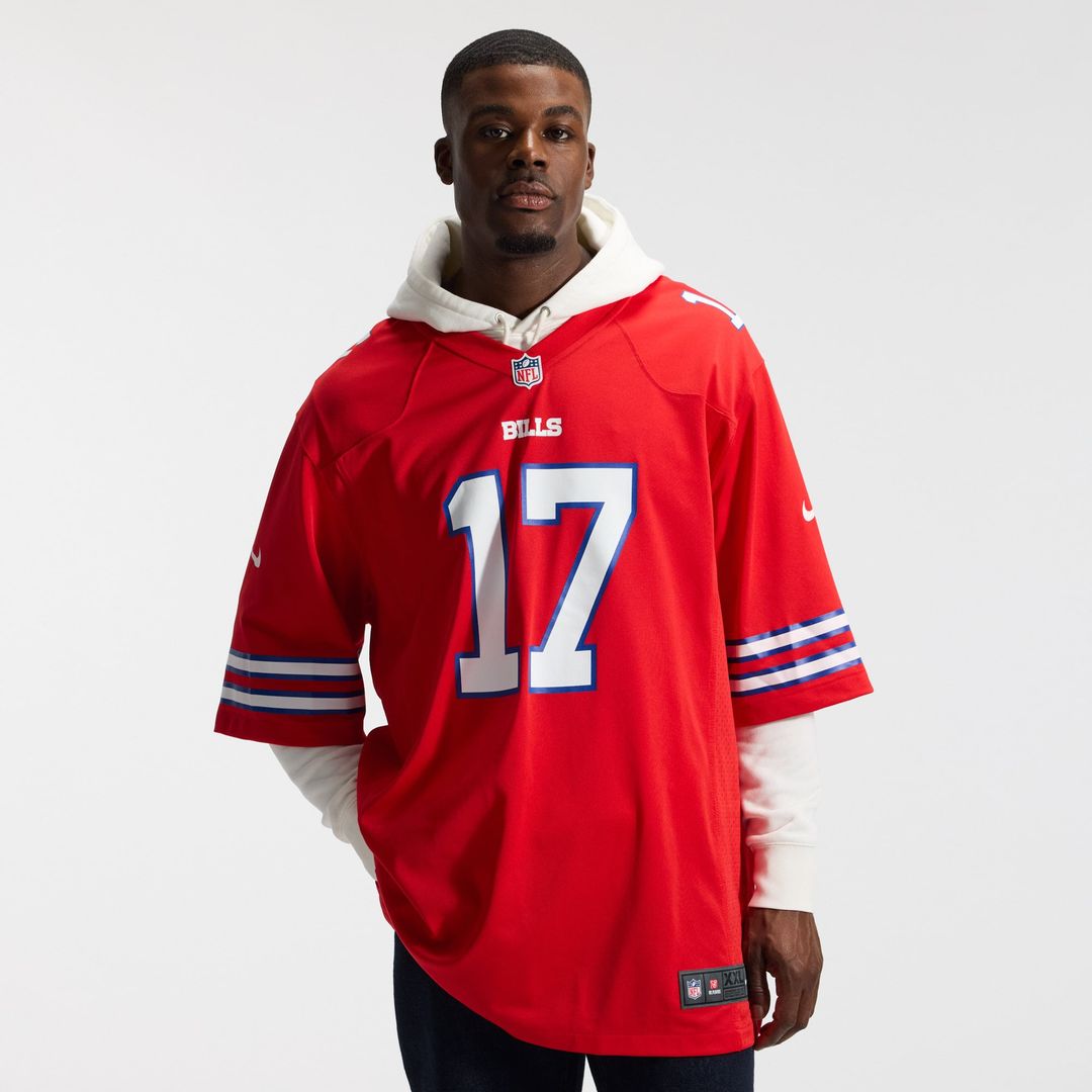 Buffalo Bills Josh Allen Nike Game Player Jersey - White