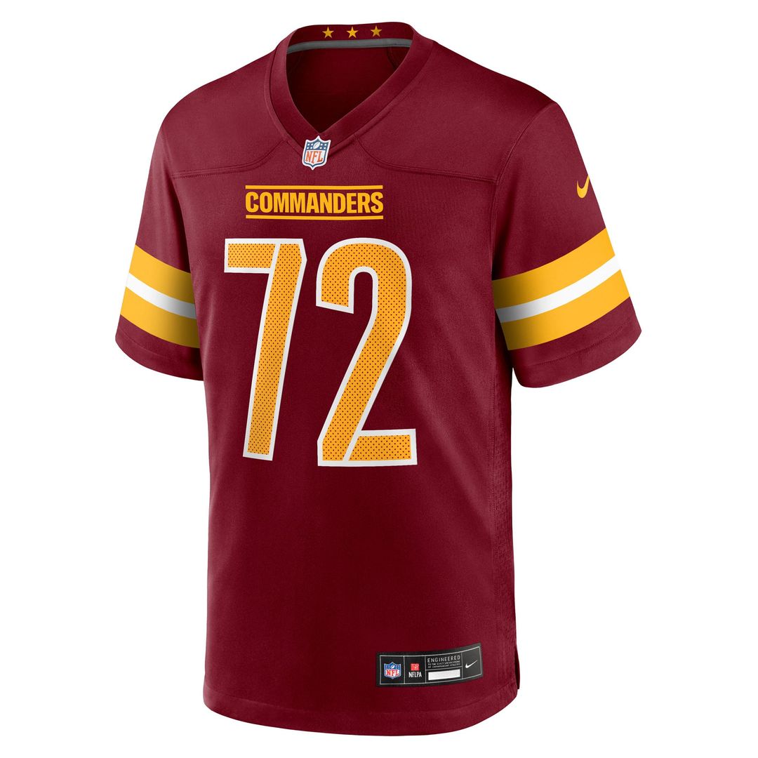 Washington Commanders Josh Conerly Jr. Nike Team Game Jersey - Burgundy