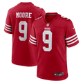 San Francisco 49ers Skyy Moore Nike Team Game Jersey - Scarlet