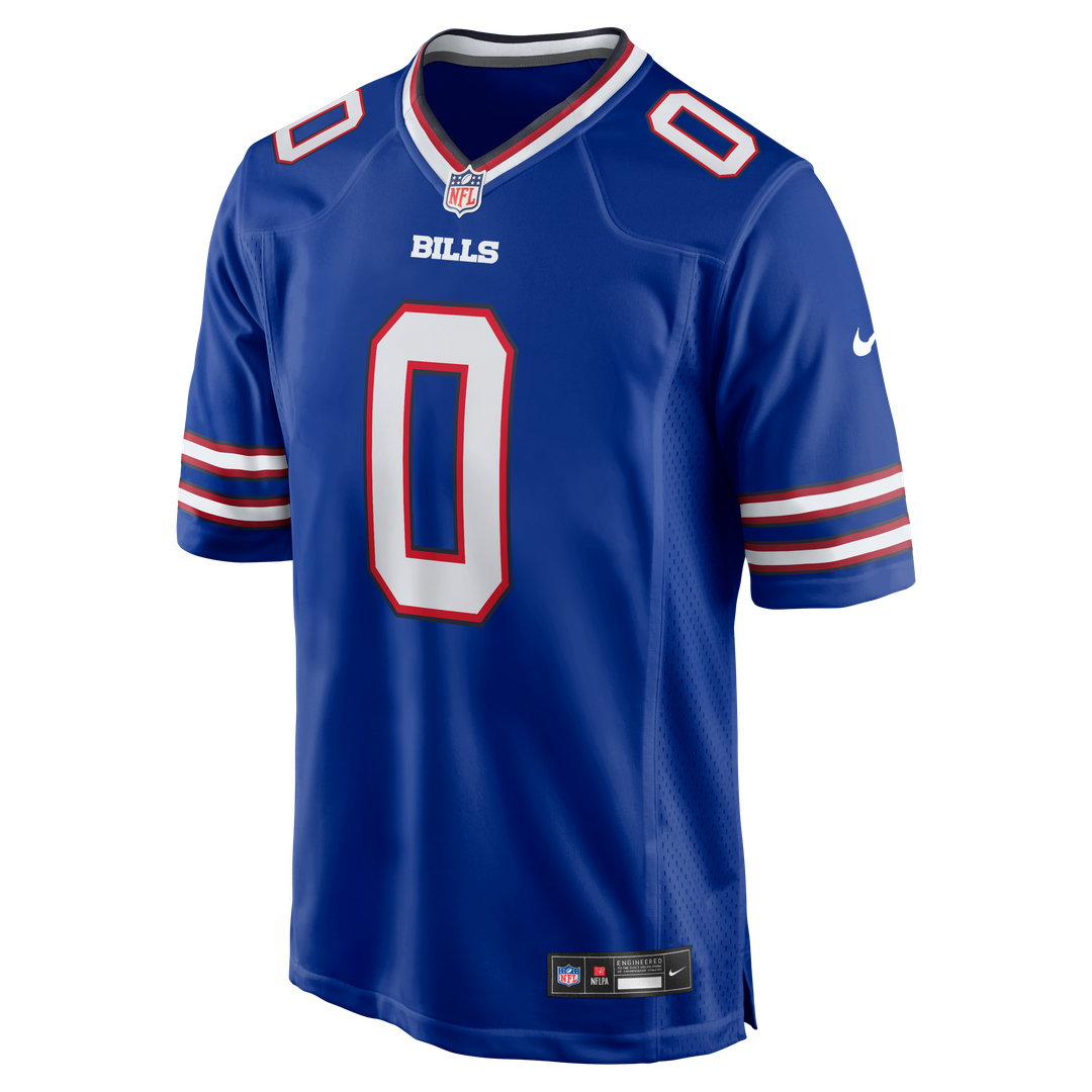 Buffalo Bills Keon Coleman Nike Nickel City Game Jersey - Gray