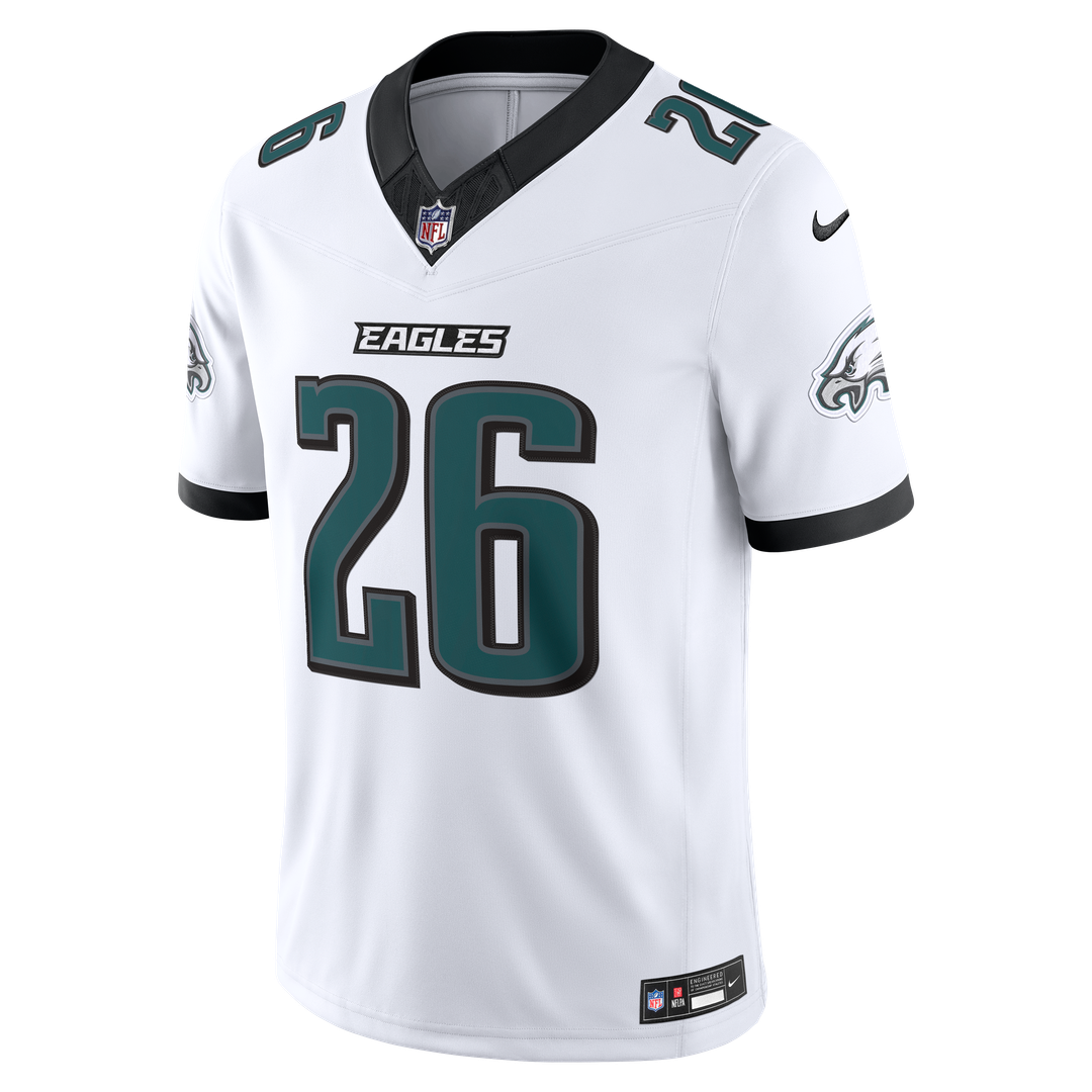 Philadelphia Eagles Saquon Barkley Nike Alternate Vapor F.U.S.E. Stitched Limited Jersey - Black