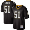 New Orleans Saints Sam Mills Mitchell & Ness Legacy Replica Jersey - Black