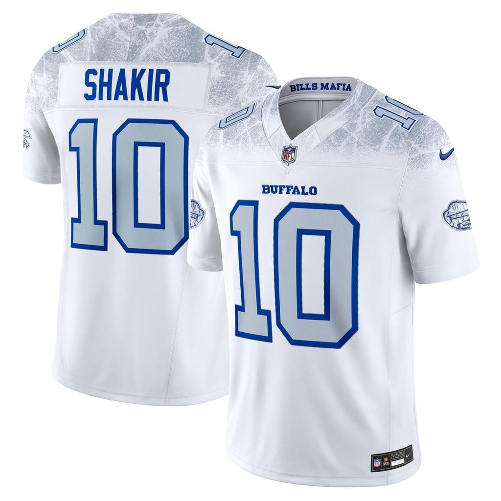 Buffalo Bills Khalil Shakir Nike Rivalries Collection Stitched Limited Jersey - White