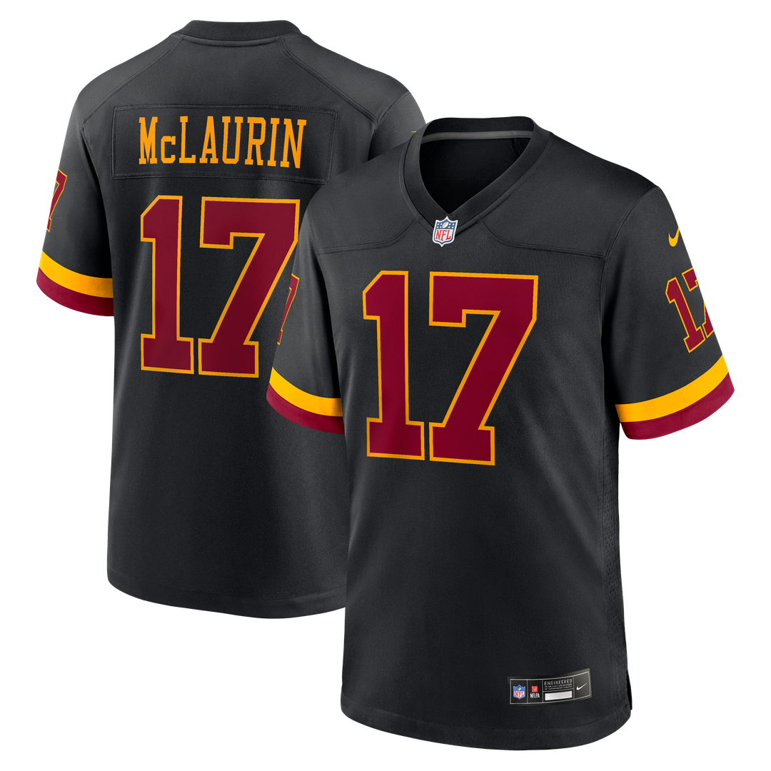 Washington Commanders Hail Raiser Washington Commanders Terry McLaurin Nike Alternate Game Jersey - Black