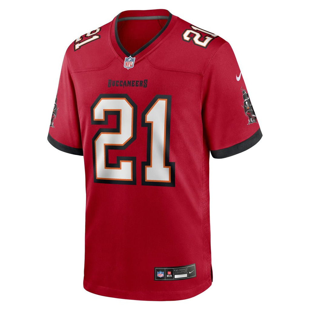 Tampa Bay Buccaneers Benjamin Morrison Nike Team Game Jersey - Red