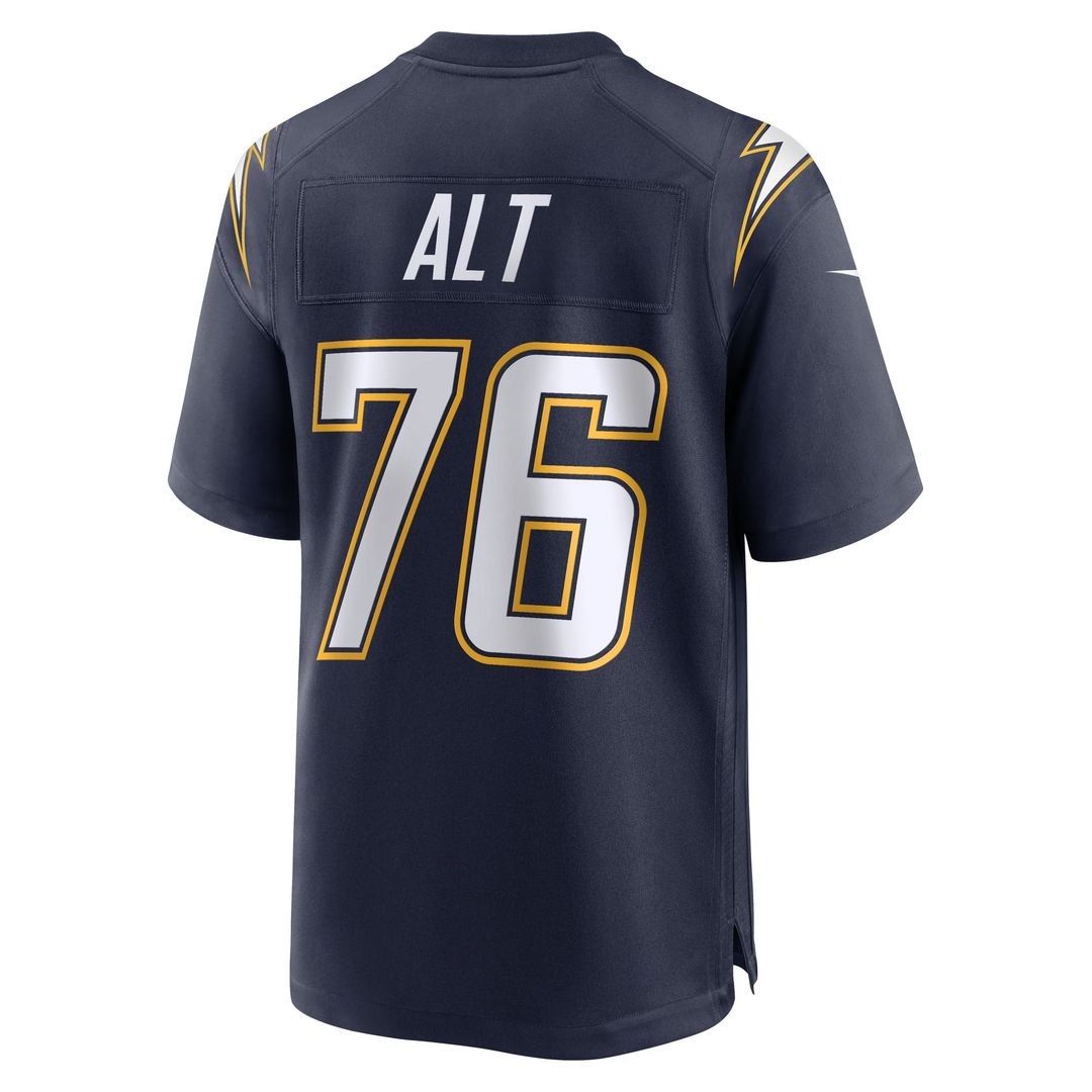 Los Angeles Chargers Joe Alt Nike Alternate Charger Power Game Player Jersey - Gold