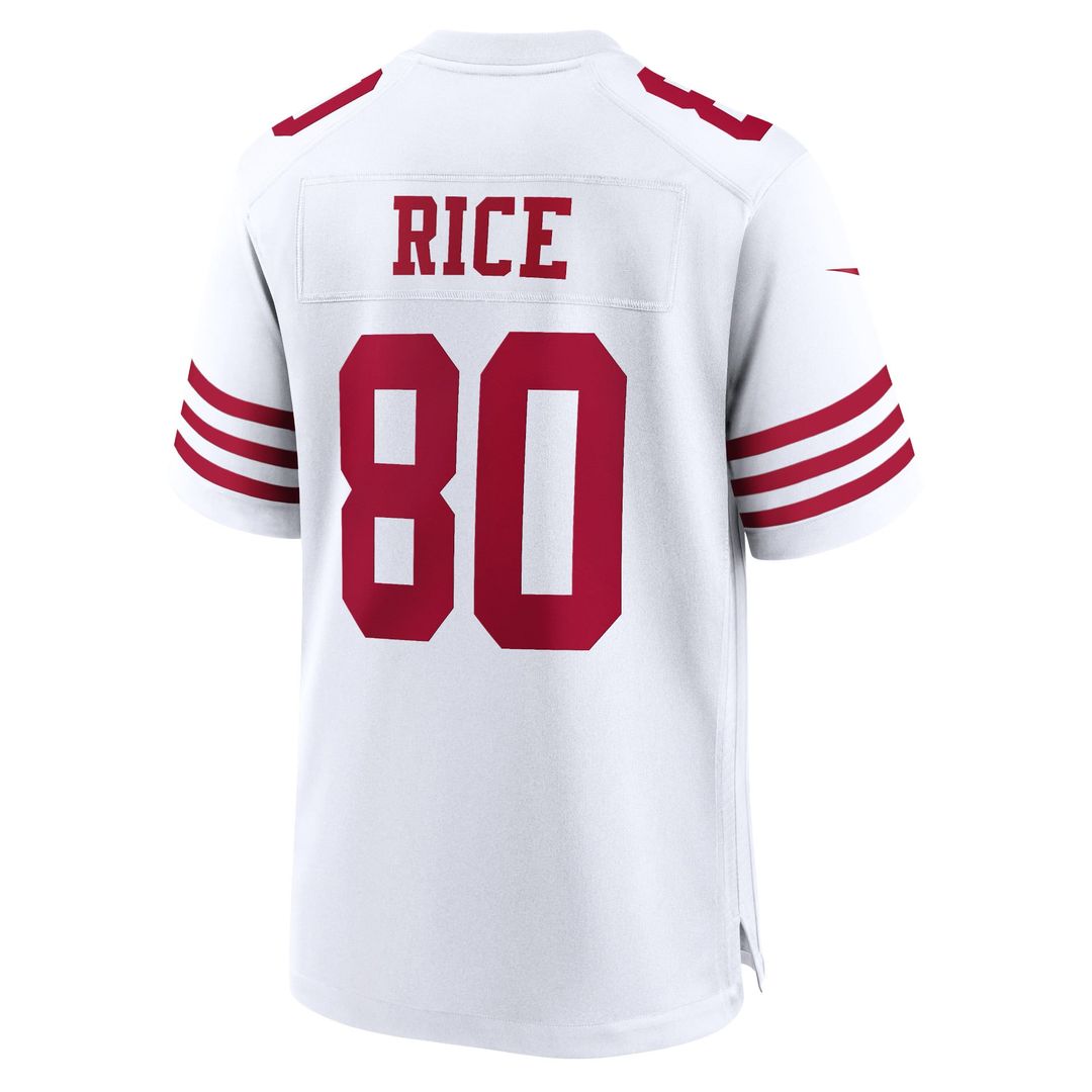 San Francisco 49ers Jerry Rice Nike Retired Player Game Jersey - White