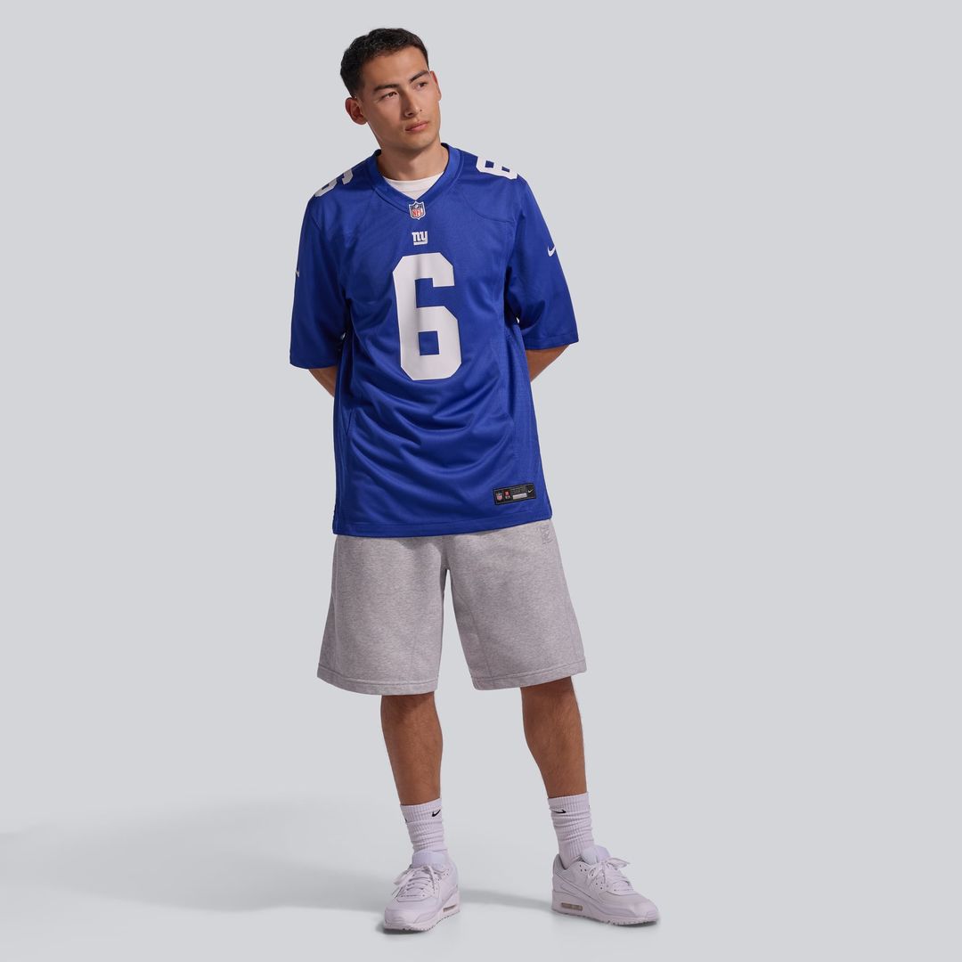 New York Giants Jaxson Dart Nike Alternate Century Red Game Jersey - Red