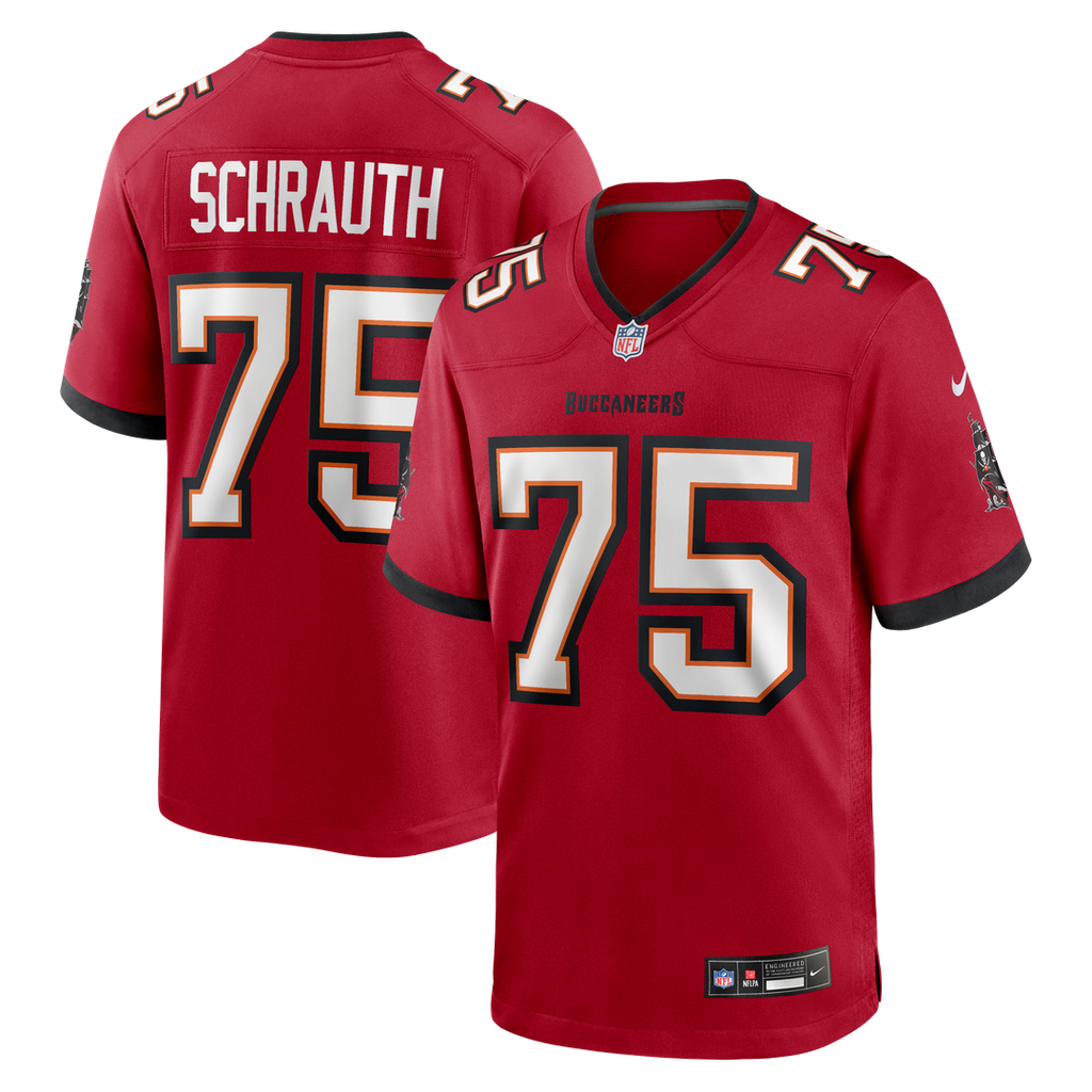Tampa Bay Buccaneers Billy Schrauth Nike Team Game Jersey - Red