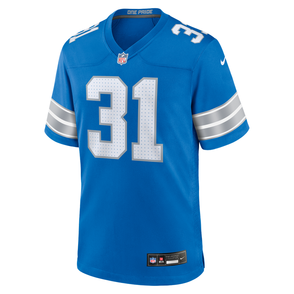 Detroit Lions Kerby Joseph Nike Alternate Game Jersey - Black