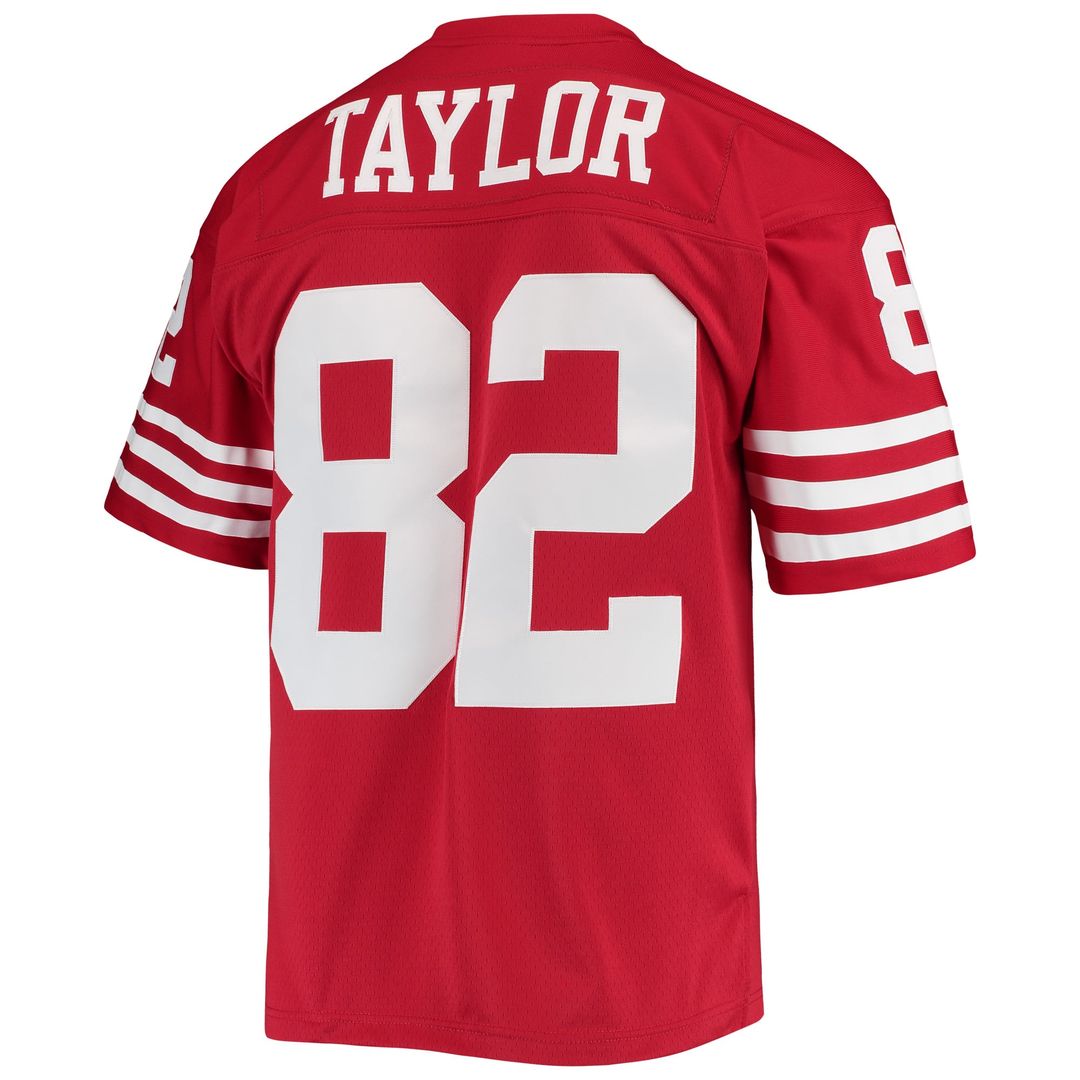 San Francisco 49ers John Taylor Mitchell & Ness Legacy Replica Jersey - Scarlet