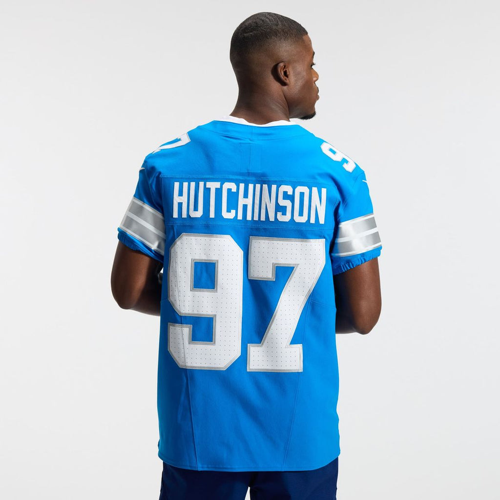 Detroit Lions Aidan Hutchinson Nike Alternate Vapor F.U.S.E. Elite Jersey - Black