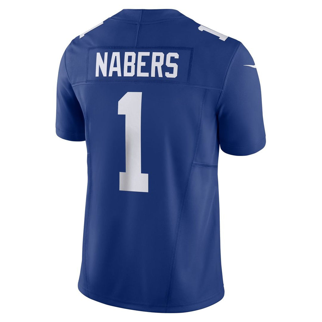 New York Giants Malik Nabers Nike Vapor F.U.S.E. Limited Jersey - Royal