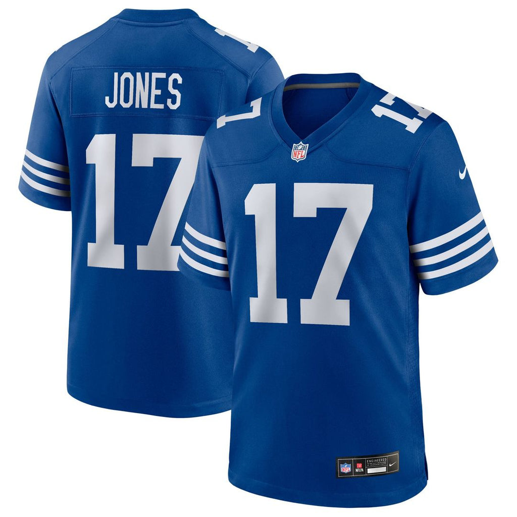 Indianapolis Colts Daniel Jones Nike Alternate Game Jersey - Royal
