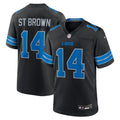 Detroit Lions Amon-Ra St. Brown Nike 2nd Alternate Game Jersey - Black