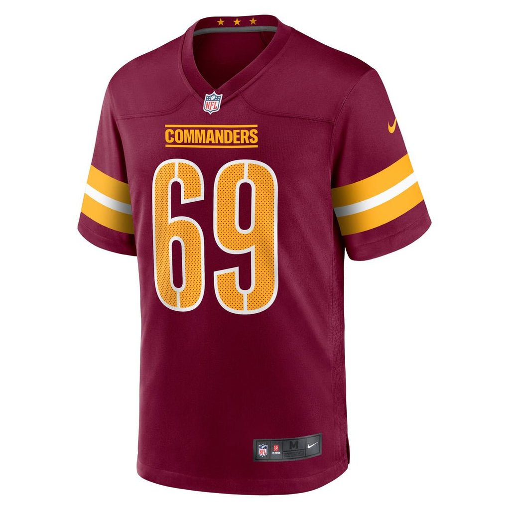 Washington Commanders Tyler Ott Nike Game Jersey - Burgundy