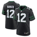 New York Jets Joe Namath Nike Alternate Retired Player Game Jersey - Legacy Black