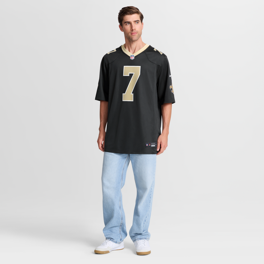 New Orleans Saints Taysom Hill Nike Gameday Golds Alternate Game Player Jersey - Gold