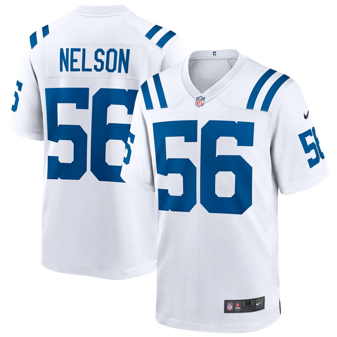 Indianapolis Colts Quenton Nelson Nike Game Player Jersey - White