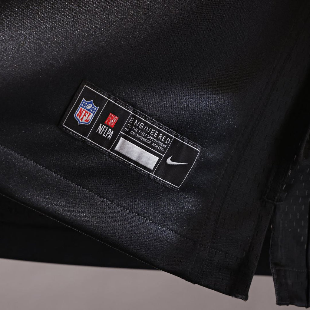 Washington Commanders Jacory Croskey-Merritt Nike Hail Raiser Alternate Game Jersey - Black
